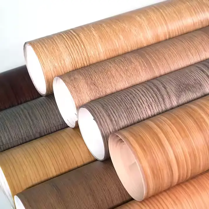 אפקט עץ PVC Pet PP PP סרט ויניל מטבח דקורטיבי